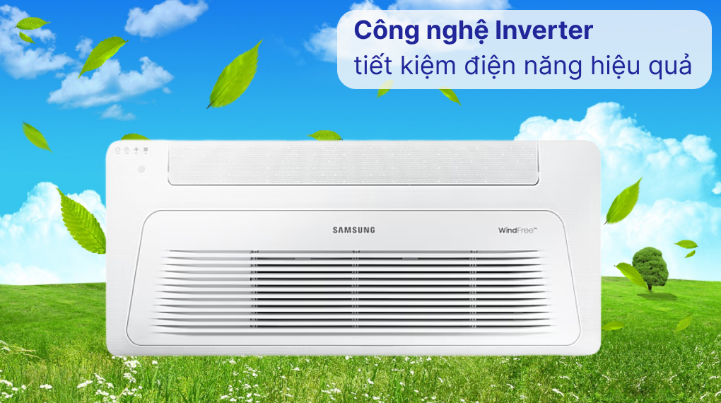 Máy lạnh âm trần 1 hướng Samsung Inverter 2 HP AC052TN1DKC/EA - Tiết kiệm điện