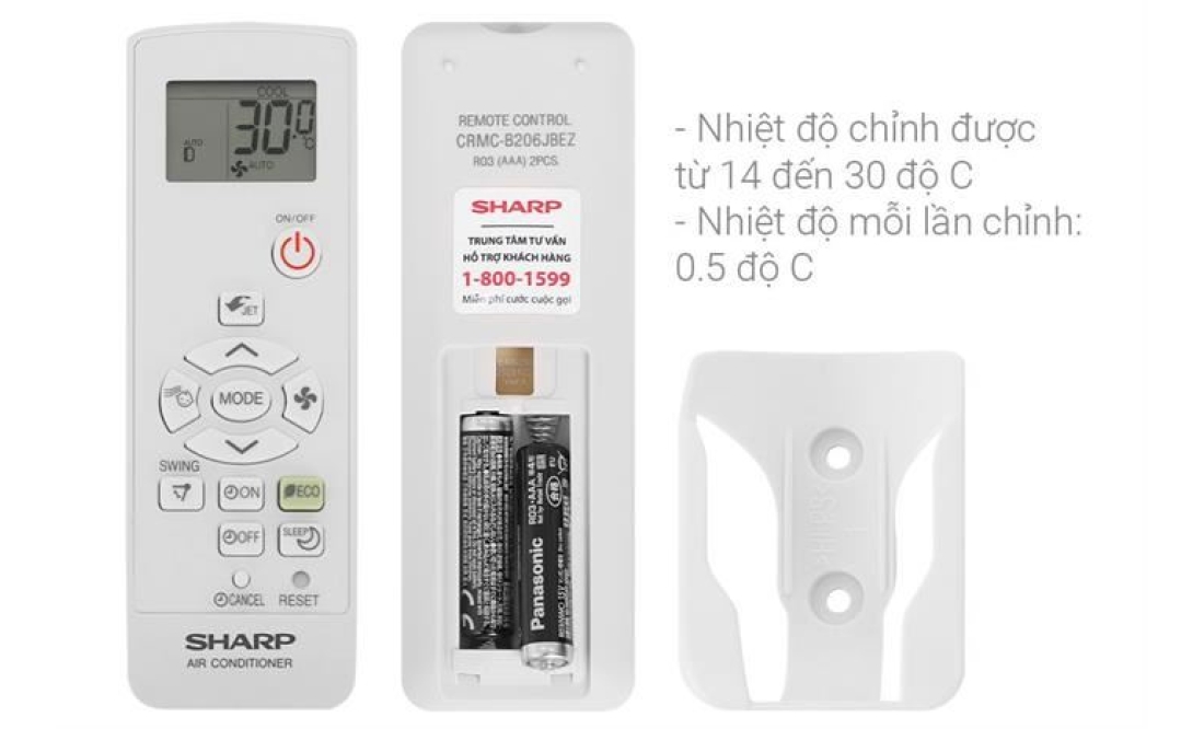Máy Lạnh Sharp AH-XP10CEWC 1.0HP Inverter 2025