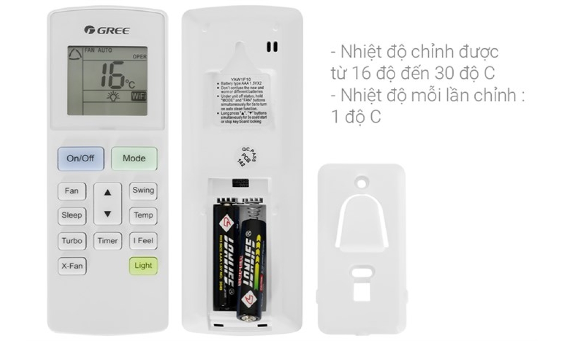 Máy lạnh Gree CHARM9CI 1.0HP Inverter 2023