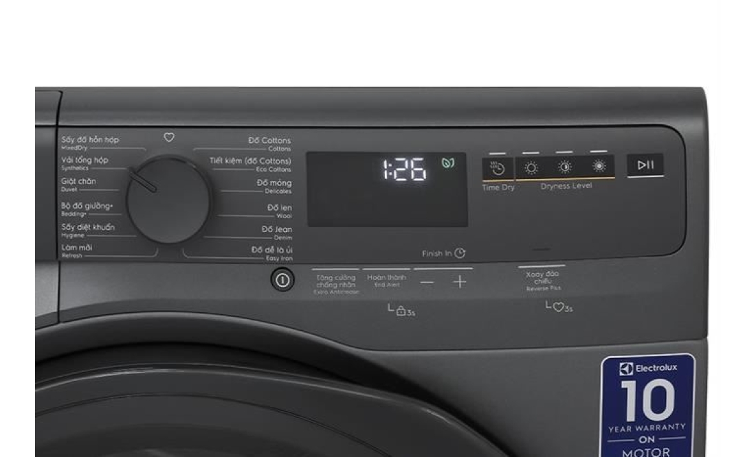 Máy sấy bơm nhiệt Electrolux UltimateCare 8 kg EDH803J5SC