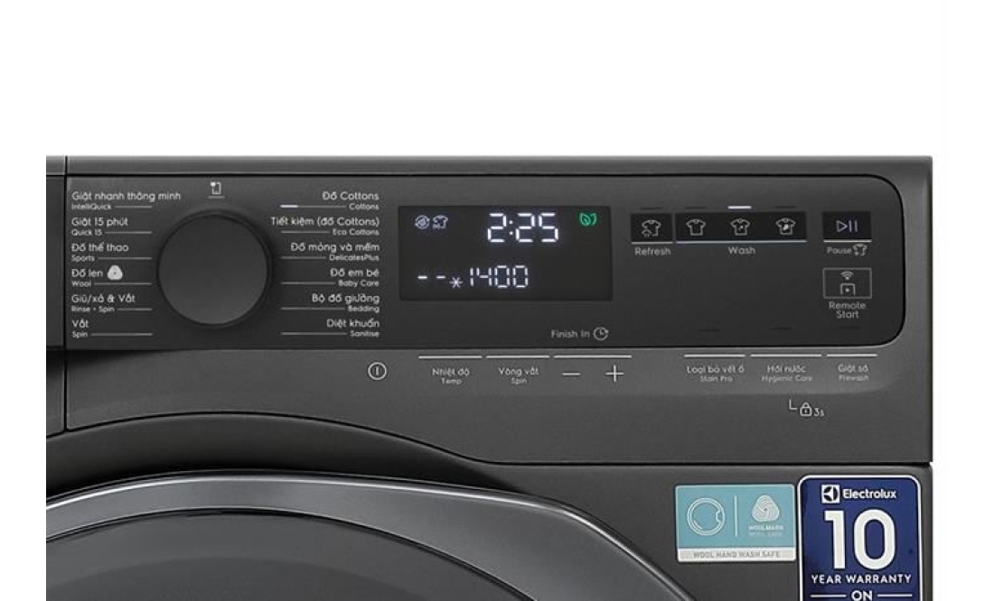 Máy giặt Electrolux UltimateCare 700 Inverter 10 kg EWF1043R7SC