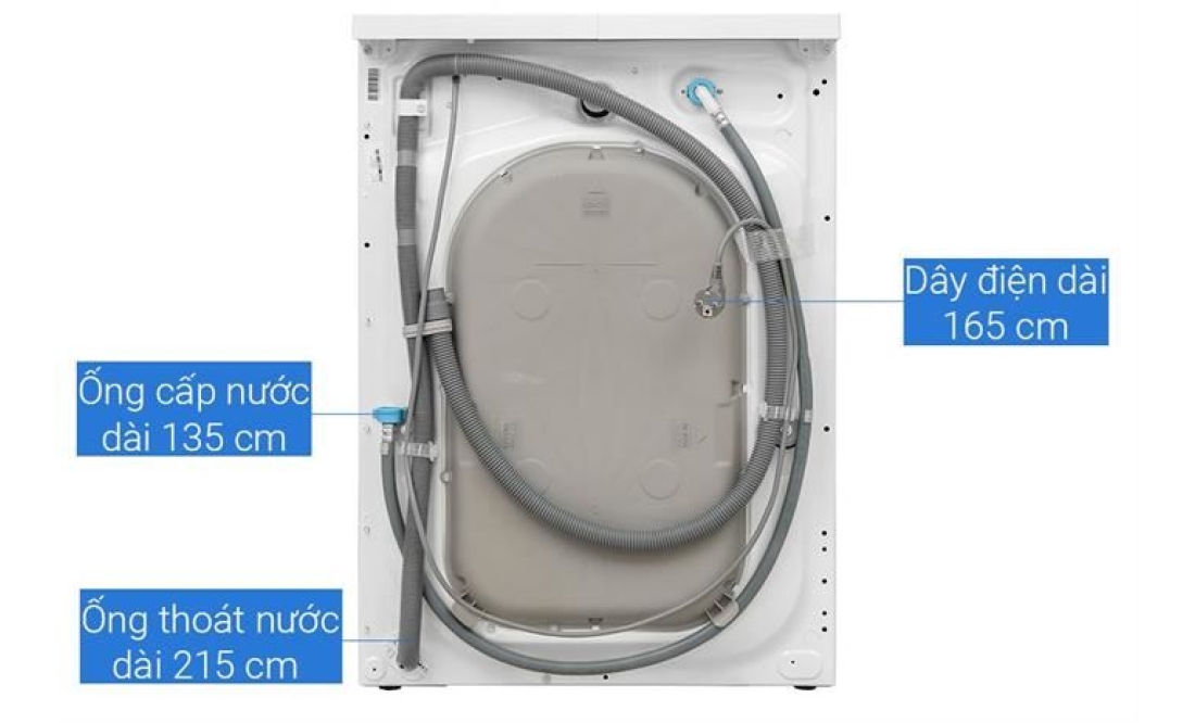 Máy giặt Electrolux UltimateCare 700 Inverter 10 kg EWF1043R7WC 2024