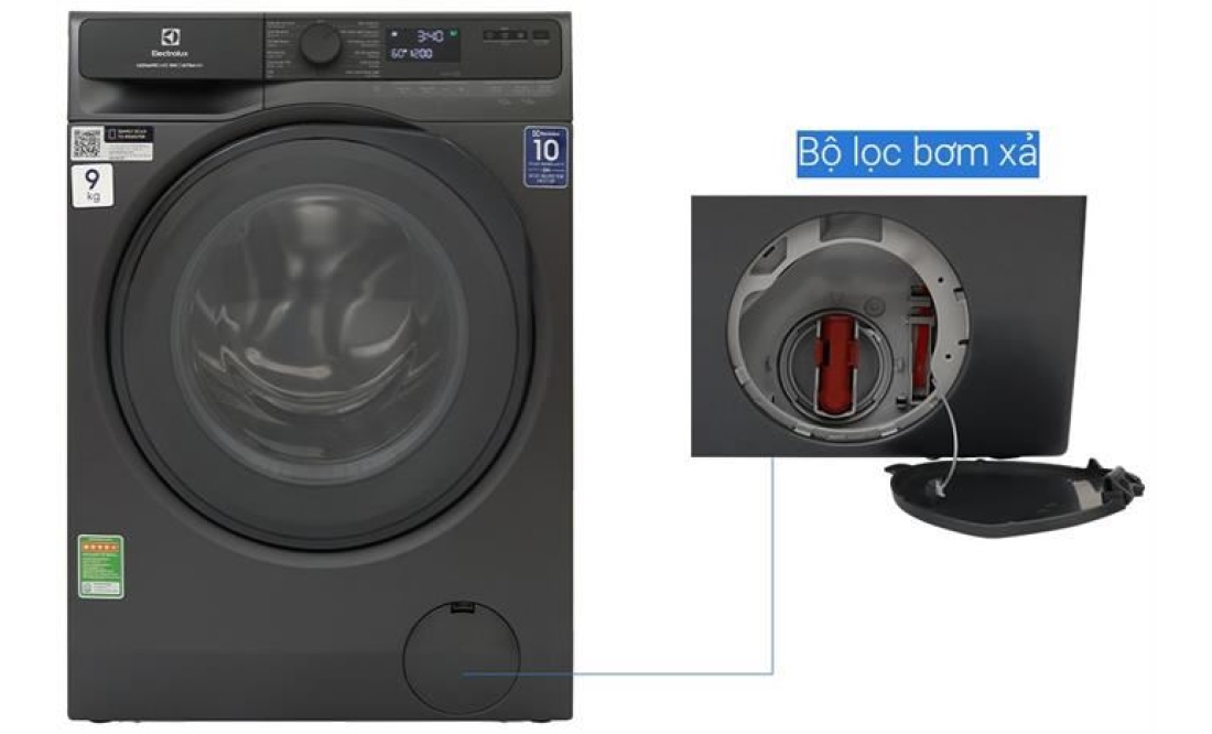Máy giặt Electrolux UltimateCare 500 Inverter 9 kg EWF9023P5SC