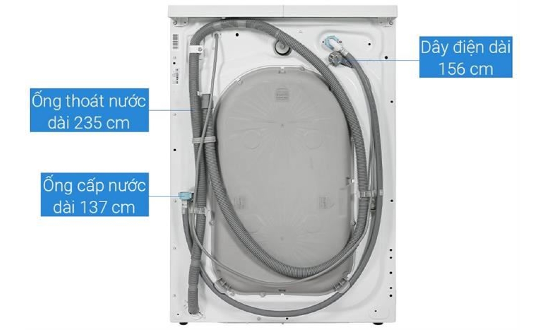 Máy giặt Electrolux UltimateCare 100 Inverter 9 kg EWF9025DQWB