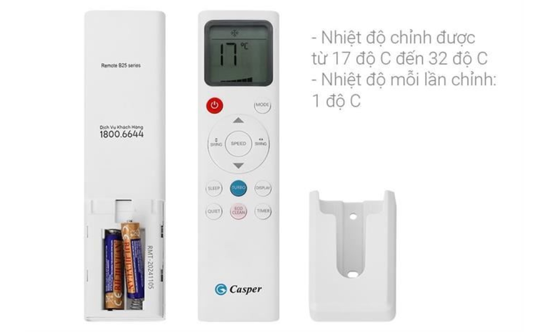 Máy Lạnh Casper GC-09IB36 1.0HP Inverter 2025