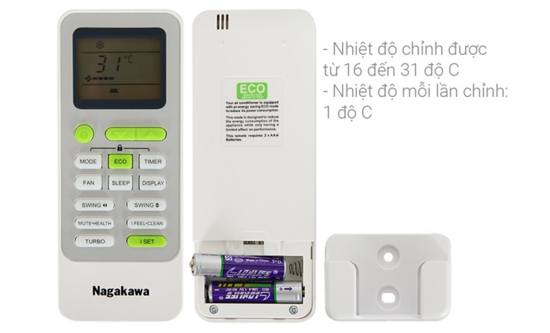 Máy Lạnh Nagakawa NIS-C24R2T28 2.5HP Inverter 2023