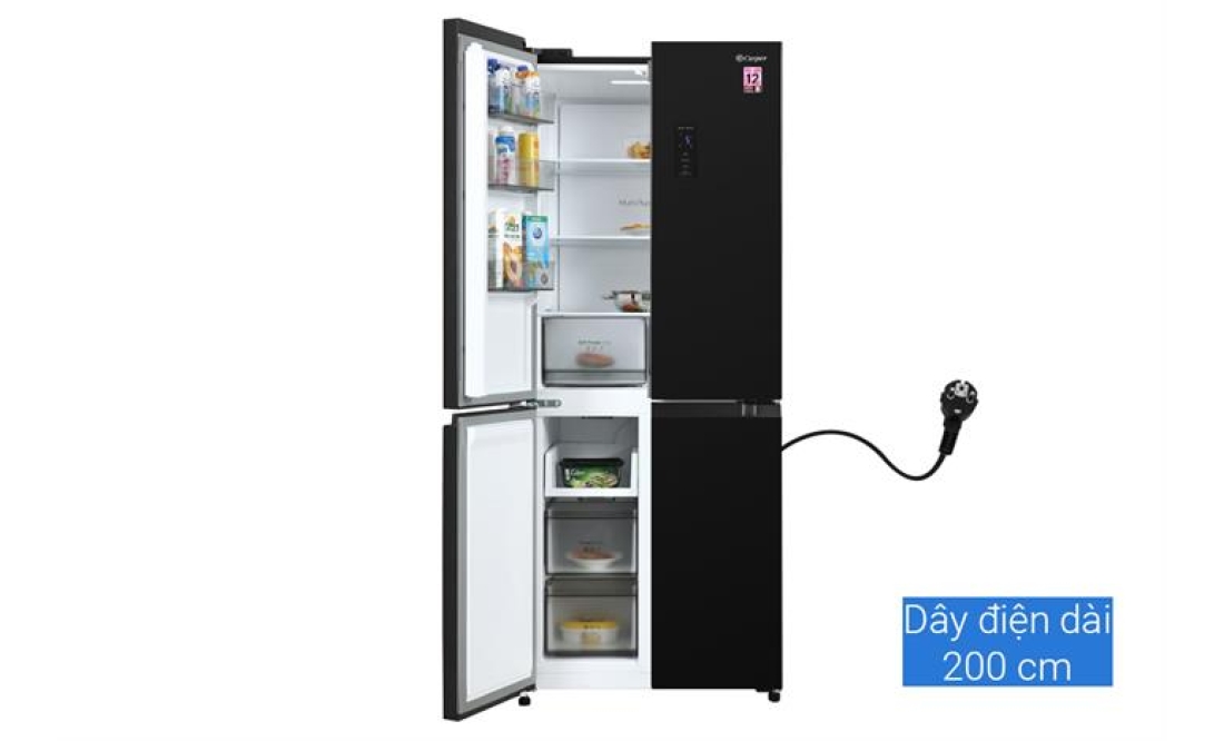 Tủ lạnh Casper Inverter 430 lít Multi Door RM-430PB