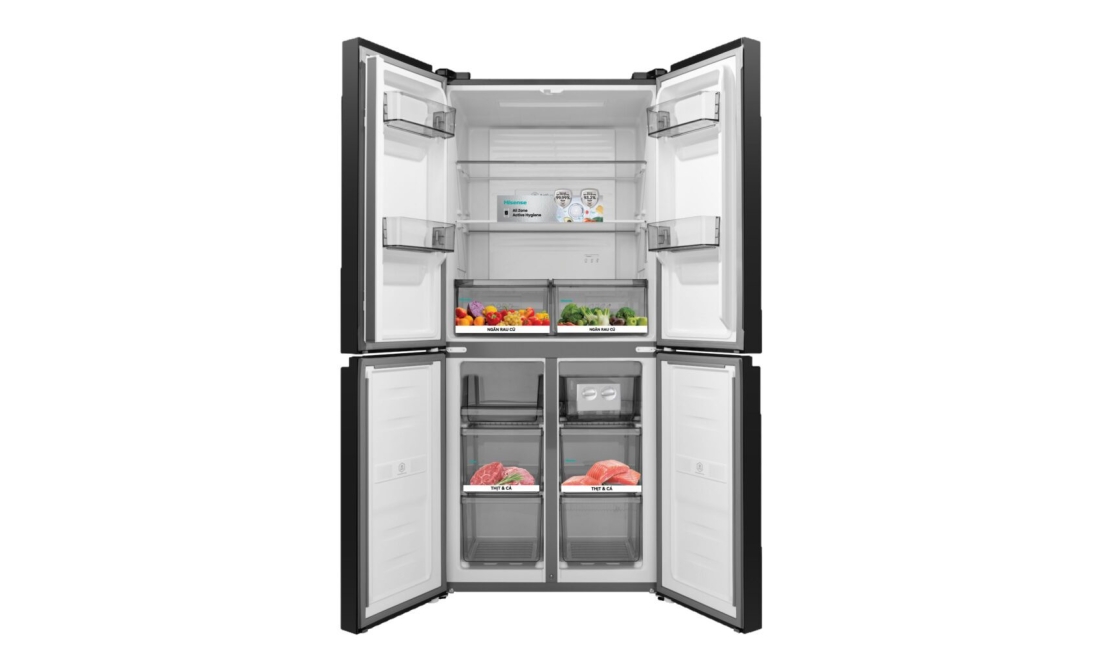 Tủ Lạnh Hisense Inverter 427 Lít RQ559N4EBU