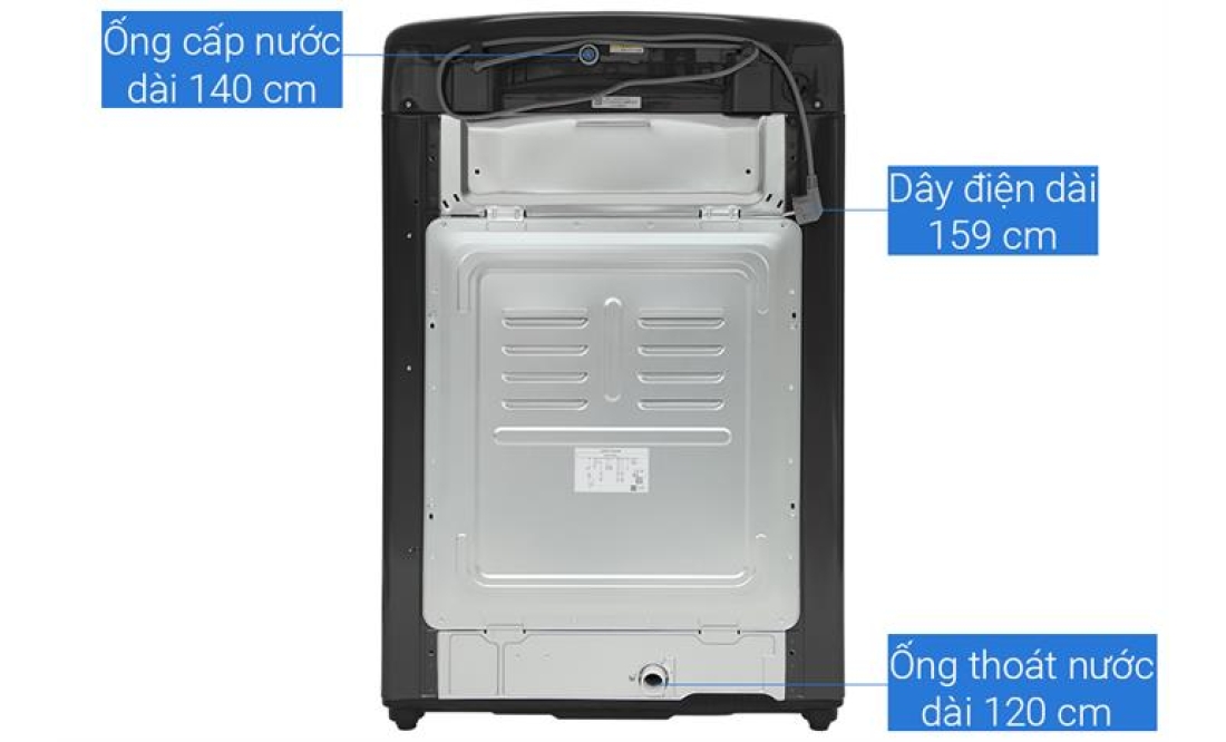 Máy giặt LG TurboDrum Inverter 12 kg T2512VBTB
