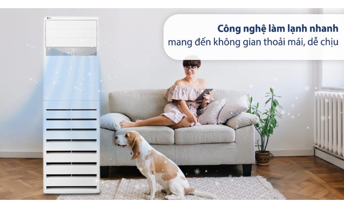 Máy Lạnh Tủ Đứng LG ZPNQ36GR5A0 4.0HP Inverter - 1 Pha