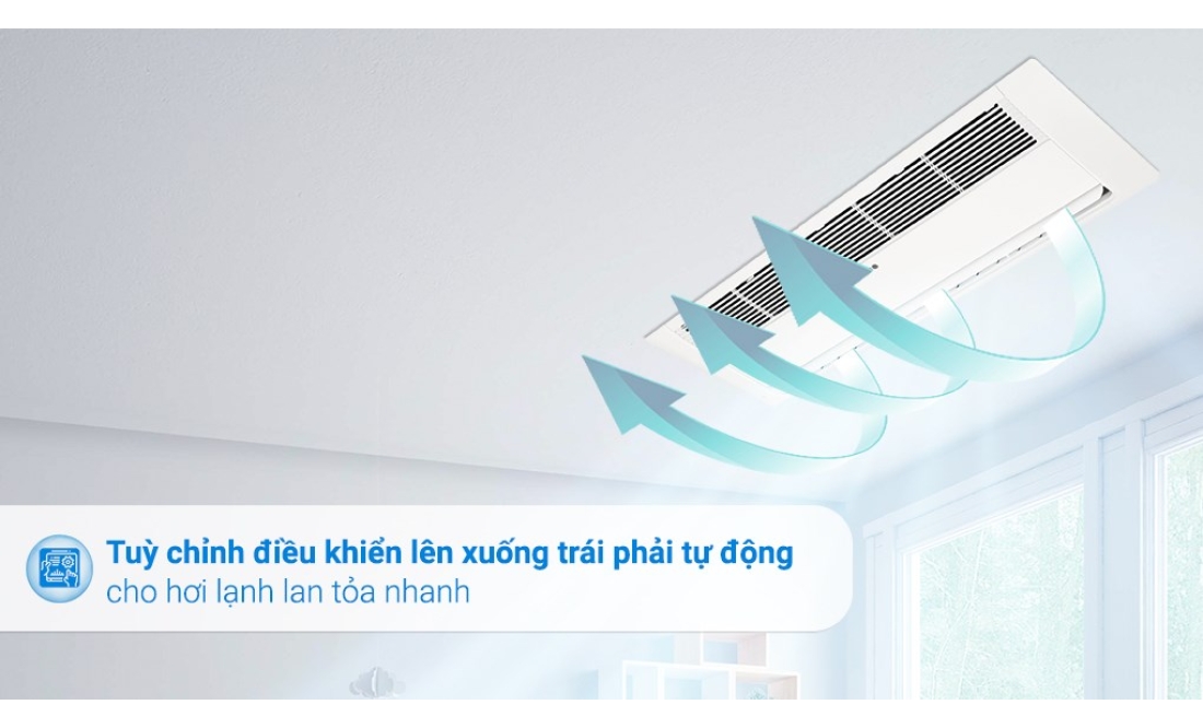 Máy Lạnh Âm Trần 1 Hướng LG ZTNQ24GTLA0 2.5HP Inverter 2023