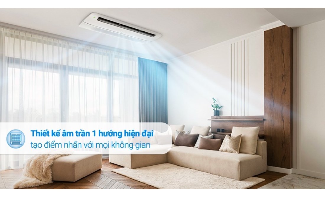 Máy Lạnh Âm Trần 1 Hướng LG ZTNQ18GTLA0 2.0HP Inverter 2023