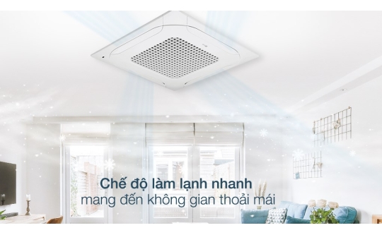 Máy Lạnh Âm Trần 4 Hướng LG ZTNQ18GPLA0 2.0HP Inverer