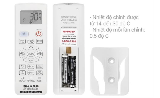 Máy Lạnh Sharp AH-XP10CHW 1.0HP Inverter 2025 - Wifi