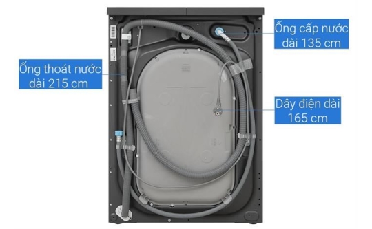 Máy giặt Electrolux UltimateCare 700 Inverter 10 kg EWF1043R7SC
