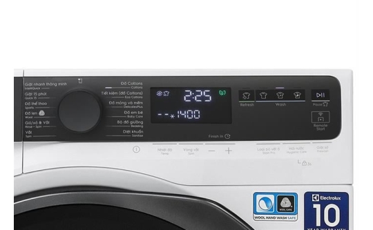 Máy giặt Electrolux UltimateCare 700 Inverter 10 kg EWF1043R7WC