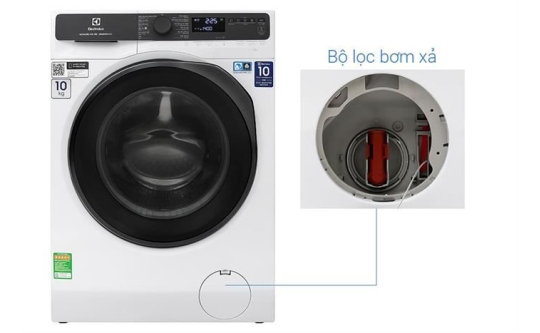 Máy giặt Electrolux UltimateCare 700 Inverter 10 kg EWF1043R7WC