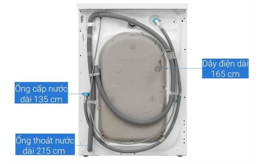 Máy giặt Electrolux UltimateCare 700 Inverter 10 kg EWF1043R7WC 2024