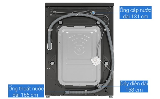 Máy giặt LG Inverter 9 kg FB1209S6M