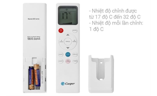Máy Lạnh Casper GC-09IB36 1.0HP Inverter 2025