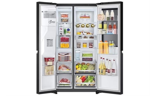 Tủ lạnh LG Inverter 635 lít Side By Side InstaView GR-G257BL