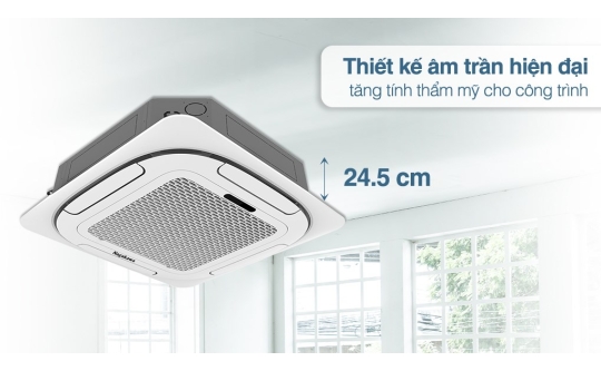 Máy Lạnh Âm Trần 8 Hướng Gió NT-C50R1T20 5.5HP Mono