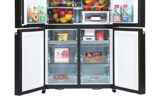 Tủ lạnh Hitachi Inverter 640 lít Multi Door R-WB640VGV0 GBK