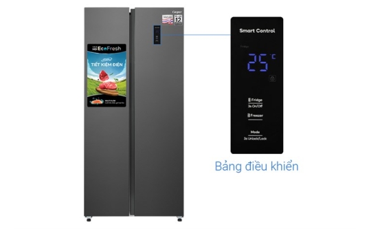 Tủ lạnh Casper Inverter 458 lít Side By Side RS-460PG