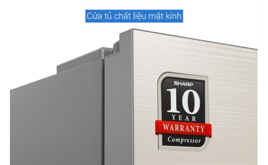 Tủ lạnh Sharp Inverter Multi Door 421 lít SJ-FXP510VG-CH