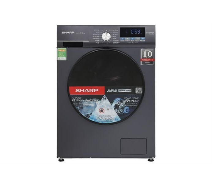 Máy giặt Sharp Inverter 9 kg ES-FM90CB-SB