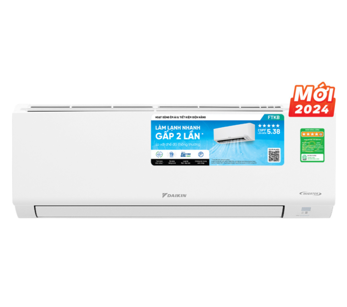 Máy Lạnh Daikin FTKB60YVMV 2.5HP Inverter 2024