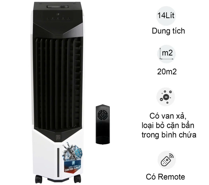 Quạt điều hòa Boss S-102 100W