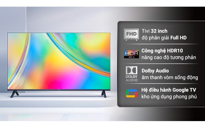 Google Tivi TCL 32 inch 32S5400