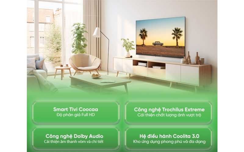 Smart TV Full HD Coocaa 43 Inch 43S3U+