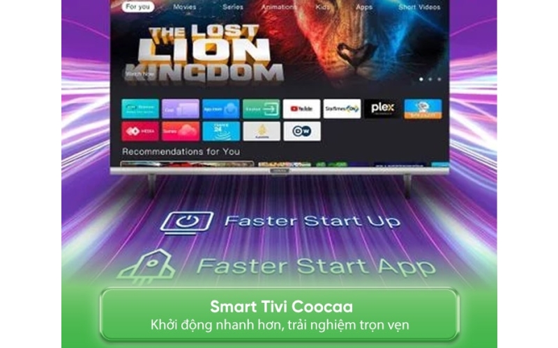 Smart TV Full HD Coocaa 43 Inch 43S3U+