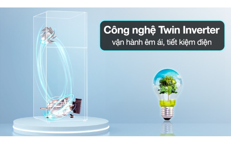 Tủ lạnh Aqua Inverter 236 lít AQR-T260FA(FB)