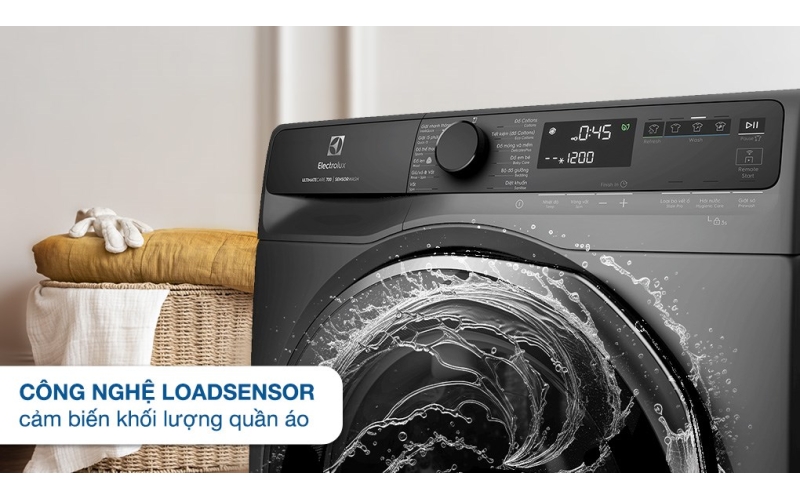Máy giặt Electrolux UltimateCare 700 Inverter 10 kg EWF1043R7WC 2024