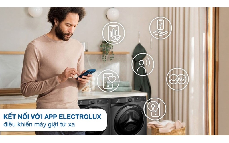 Máy giặt Electrolux UltimateCare 700 Inverter 10 kg EWF1043R7WC 2024