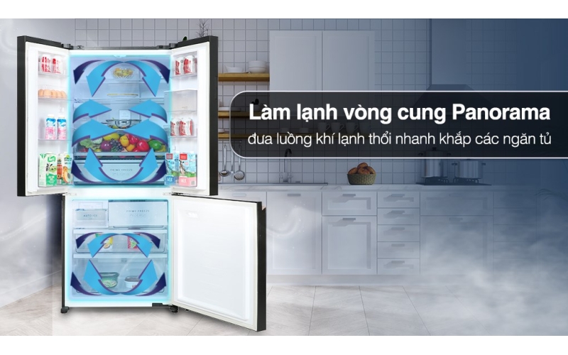 Tủ lạnh Panasonic 495 lít Multi Door PRIME+ Edition NR-CW530XMMV Inverter