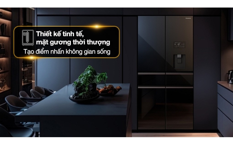 Tủ lạnh Panasonic Inverter 650 lít PRIME+ Edition Multi Door NR-WY720ZMMV