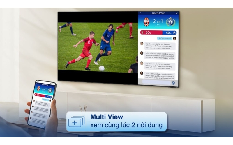 Smart Tivi QLED Samsung 4K 43 inch QA43Q60DA