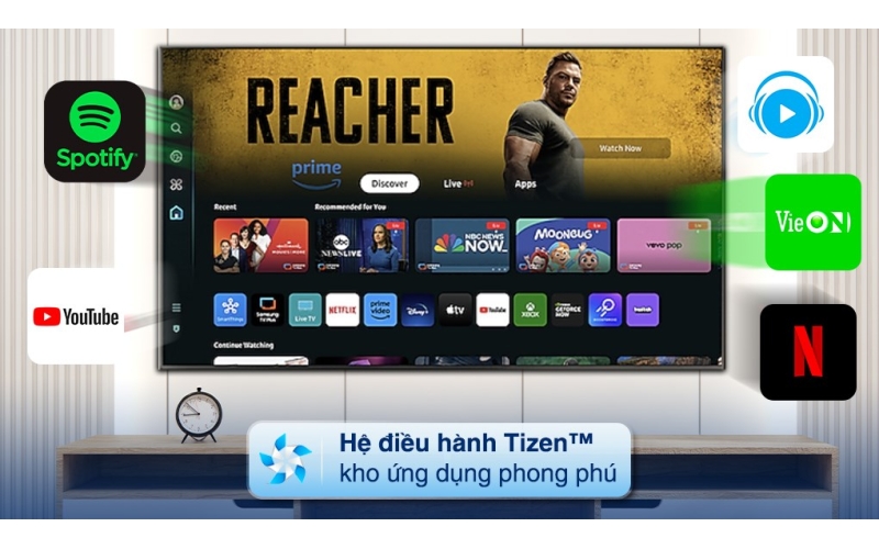 Smart Tivi QLED Samsung 4K 43 inch QA43Q60DA