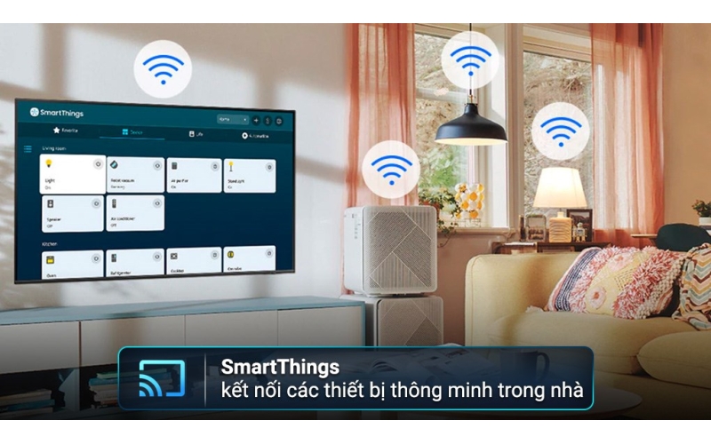 Smart Tivi Khung Tranh The Frame QLED Samsung 4K 75 inch QA75LS03D
