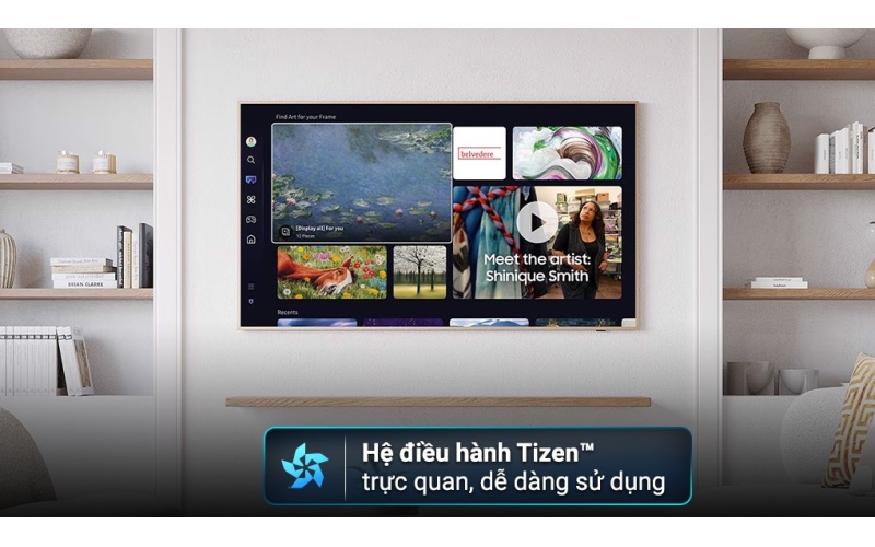 Smart Tivi Khung Tranh The Frame QLED Samsung 4K 55 inch QA55LS03D