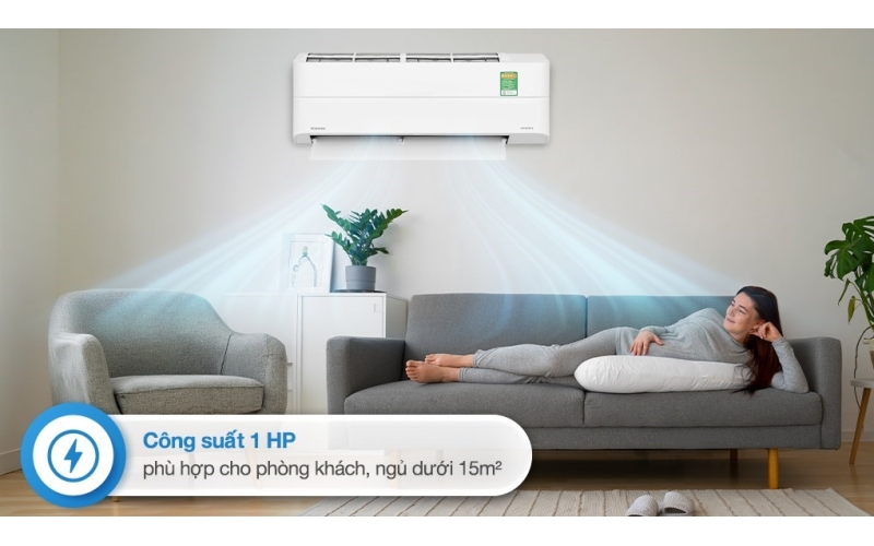 Máy lạnh Toshiba RAS-H10P2KCVG-V 1.0HP Inverter 2026