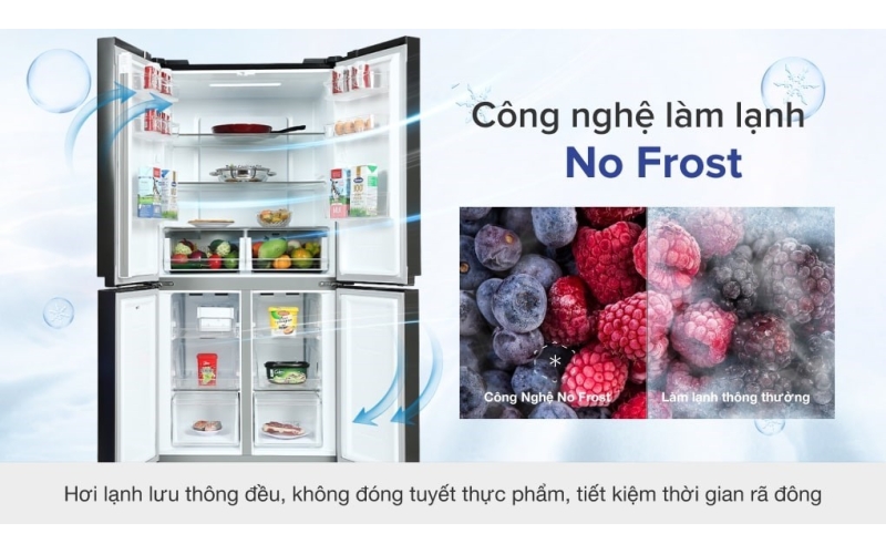 Tủ lạnh Samsung Inverter 488 lít Multi Door RF48A4000B4SV