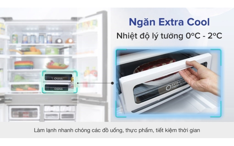 Tủ lạnh Sharp Inverter 556 lít SJ-FX630V-ST