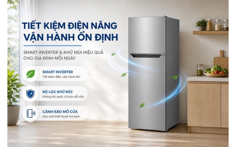 Tủ lạnh LG Inverter 292 lít T30SV