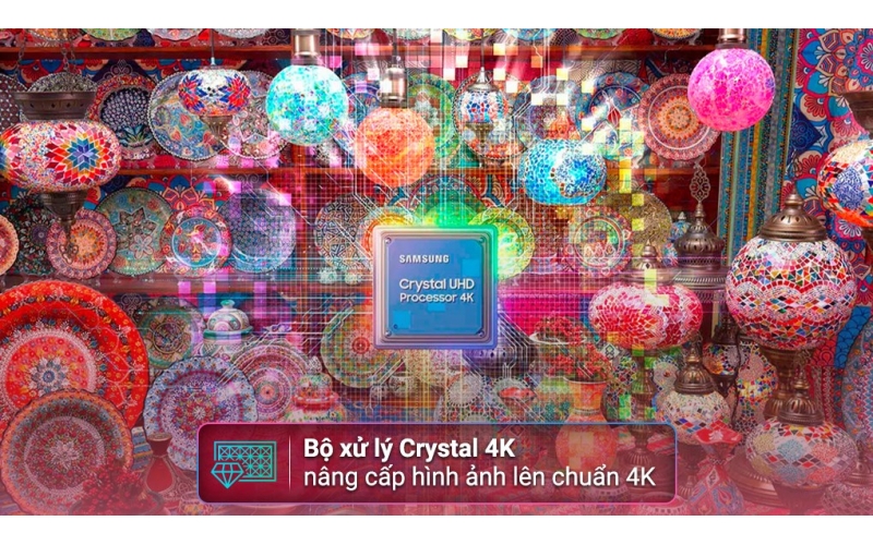 Smart Tivi Samsung 4K Crystal UHD 98 inch UA98DU9000