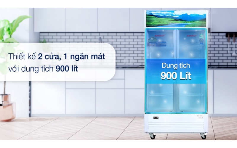 Tủ Mát Sanaky 900 lít Inverter VH-1009HP3